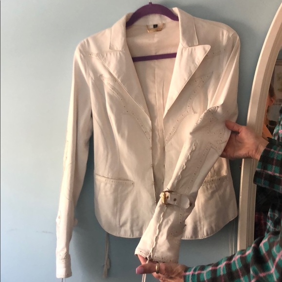 Roberto Cavalli Leather Jacket